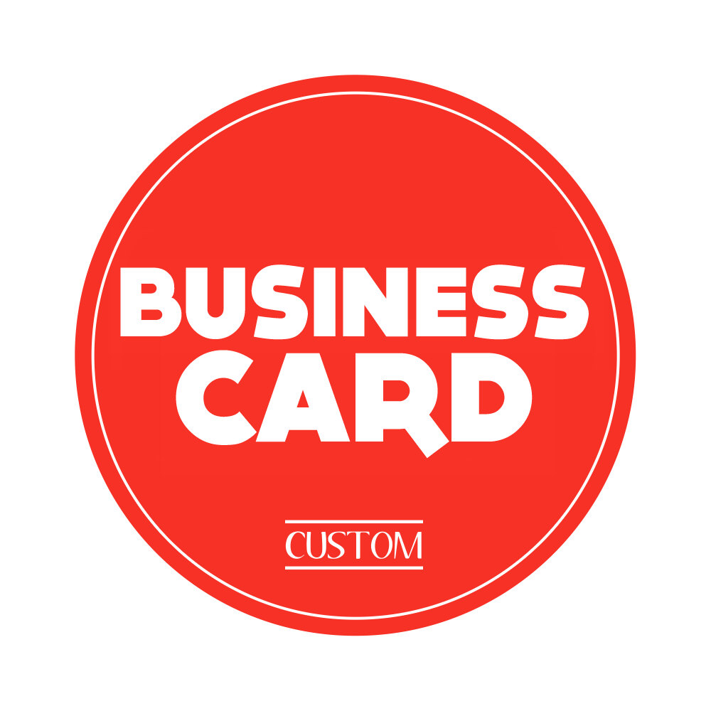 Business Card Design - Custom Business Card Ooak Calling Card